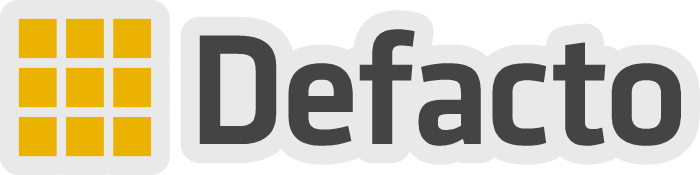 Defacto logo